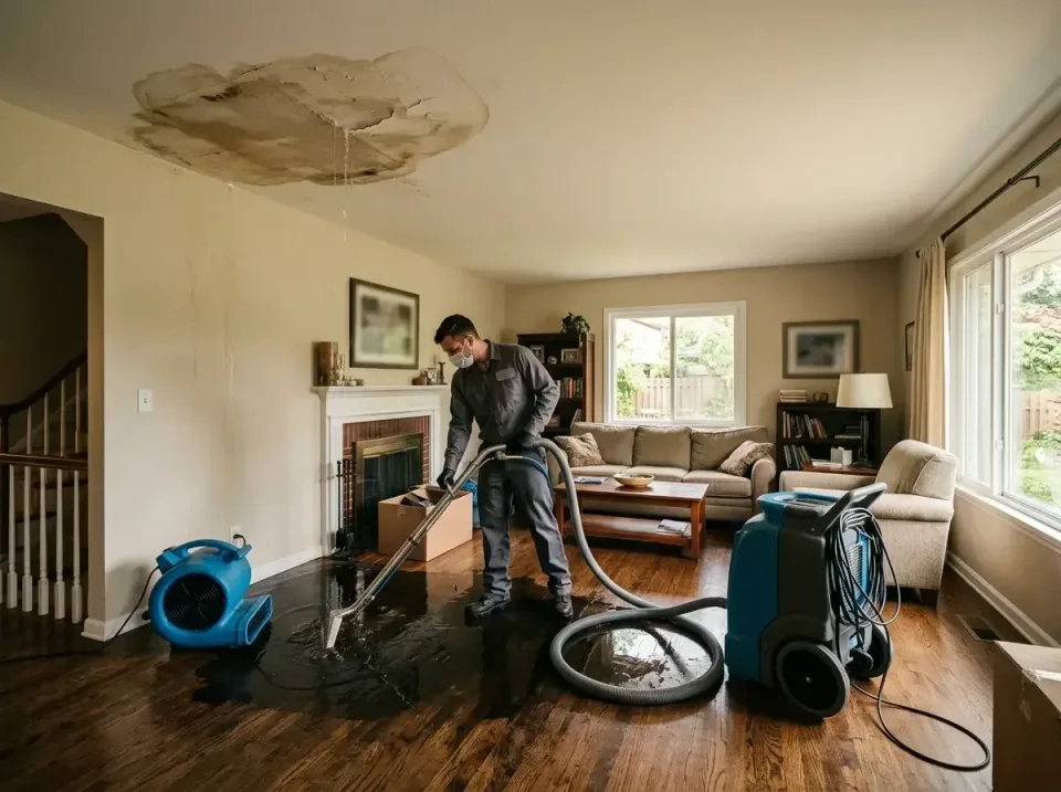 attic-pipe-burst-ceiling-drip-008 — frequently asked questions, Water Damage Restoration & Carpet Care in Westlake, OH